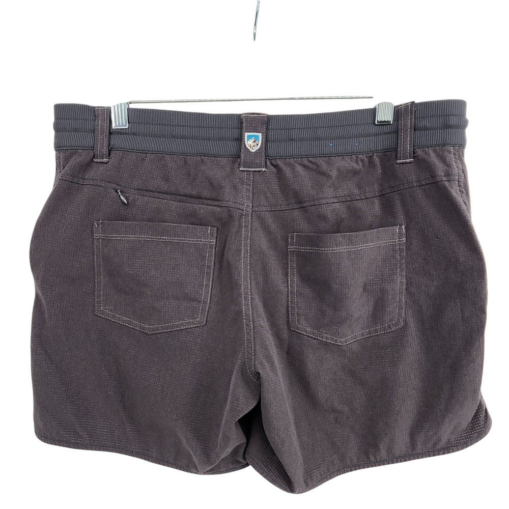 KUHL Size 10 Gray Hiking Shorts Gorpcore Outdoor Trail Utility Performance - Picture 2 of 11